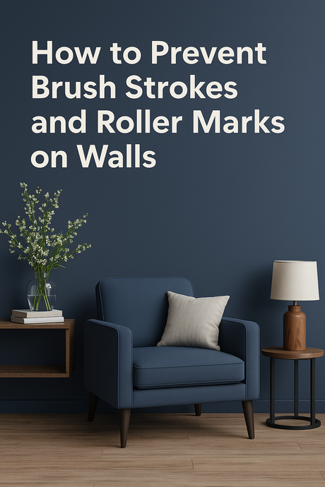How to Prevent Brush Strokes and Roller Marks on Walls