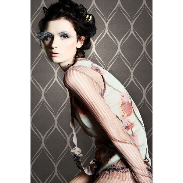 Gustav Brown Geometric - Geometric Wallpaper