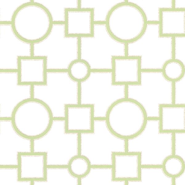 Geovine Green Geometric - Geometric Wallpaper