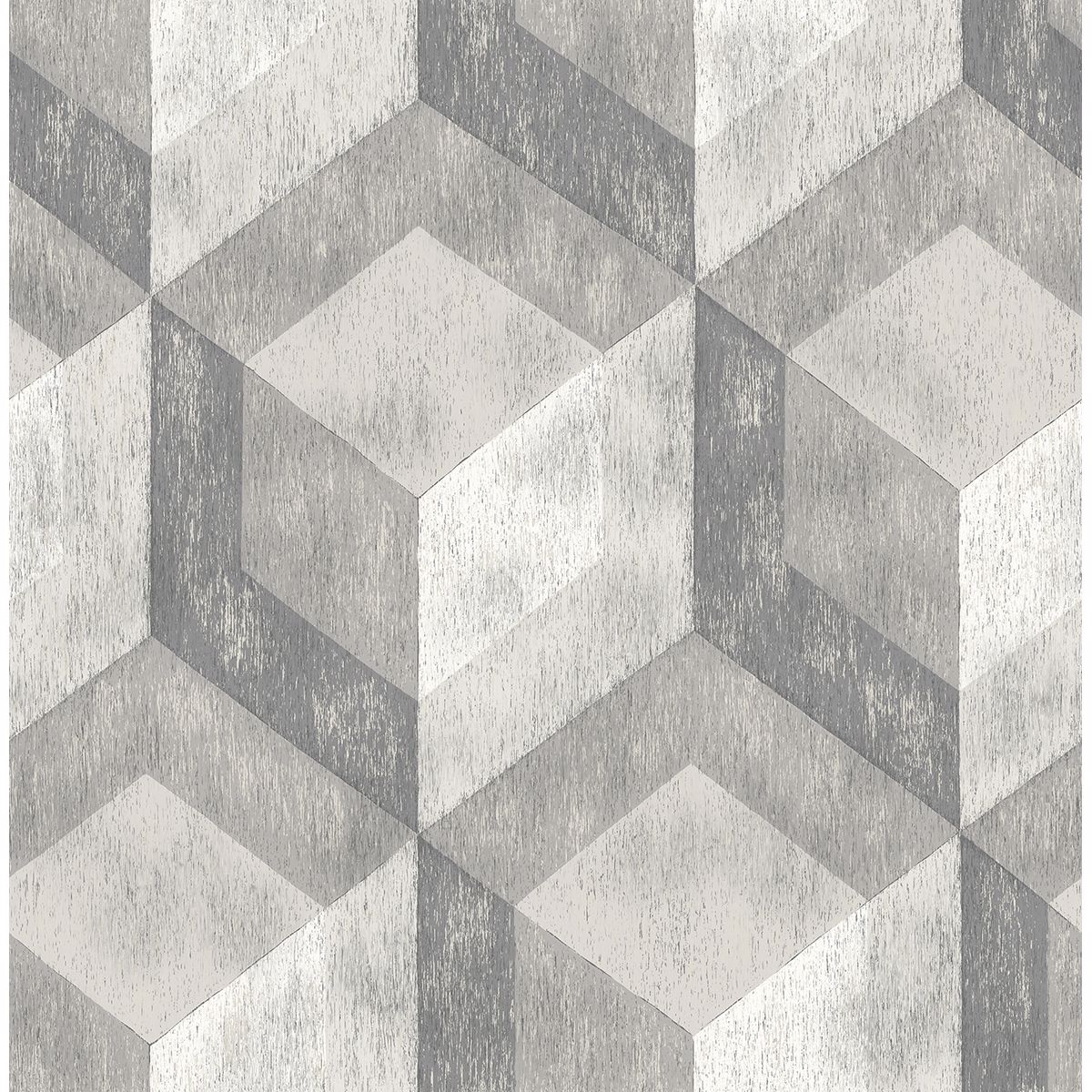 Rustic Wood Tile Ash Geometric - Geometric Wallpaper