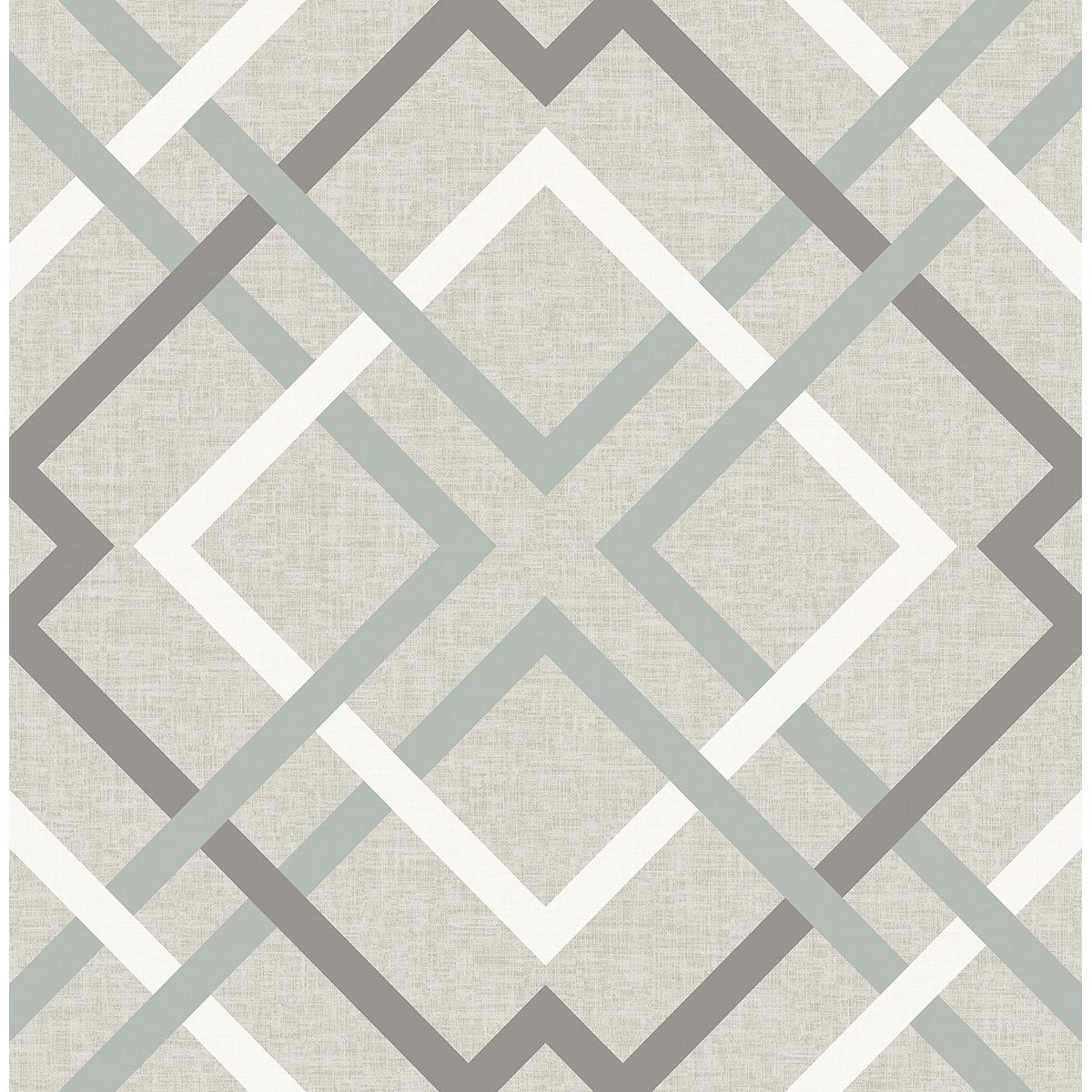 Saltire Taupe Plaid - Plaid Wallpaper