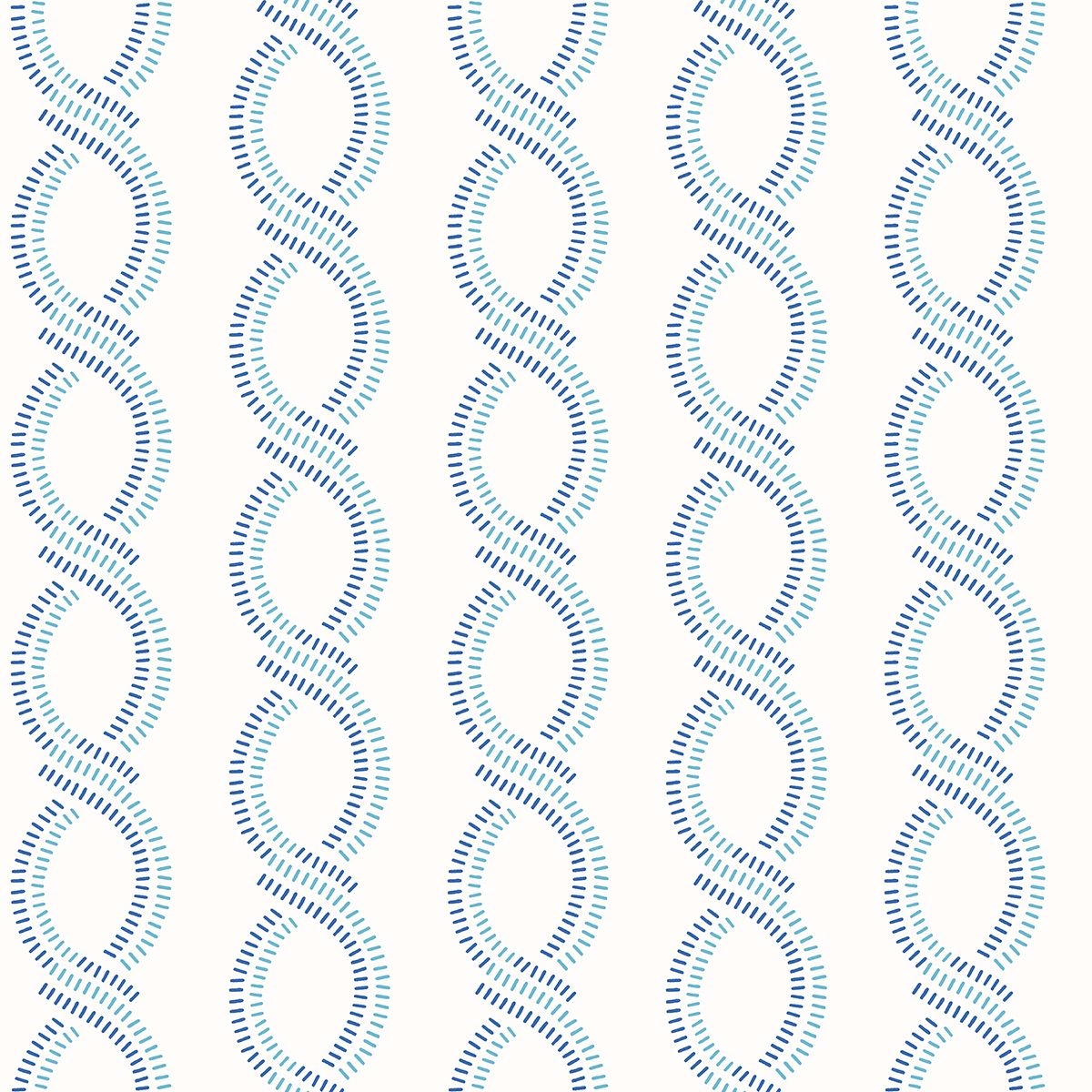 Helix Blue Stripe - Stripes Wallpaper