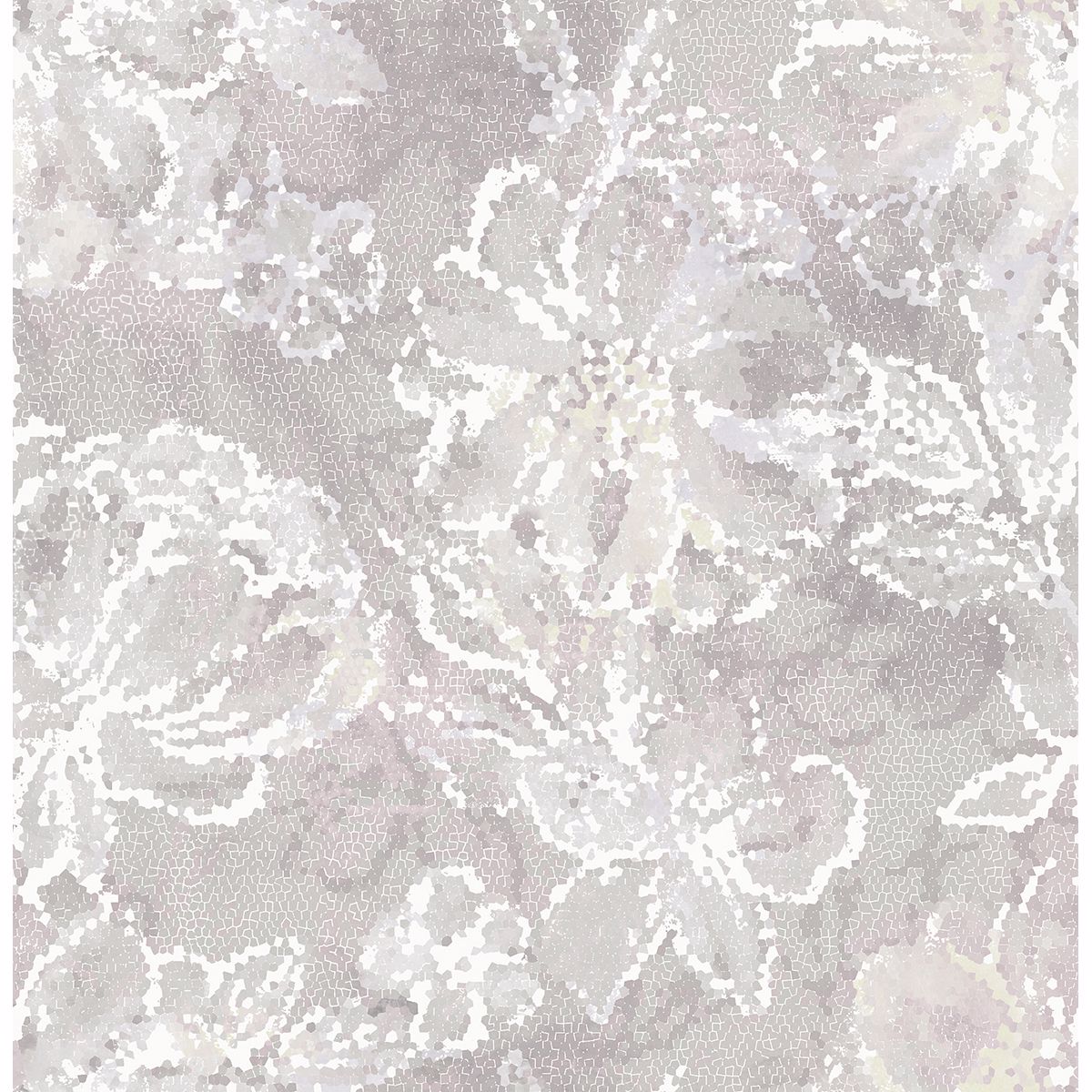 Allure Lavender Floral Wallpaper - Floral Wallpaper