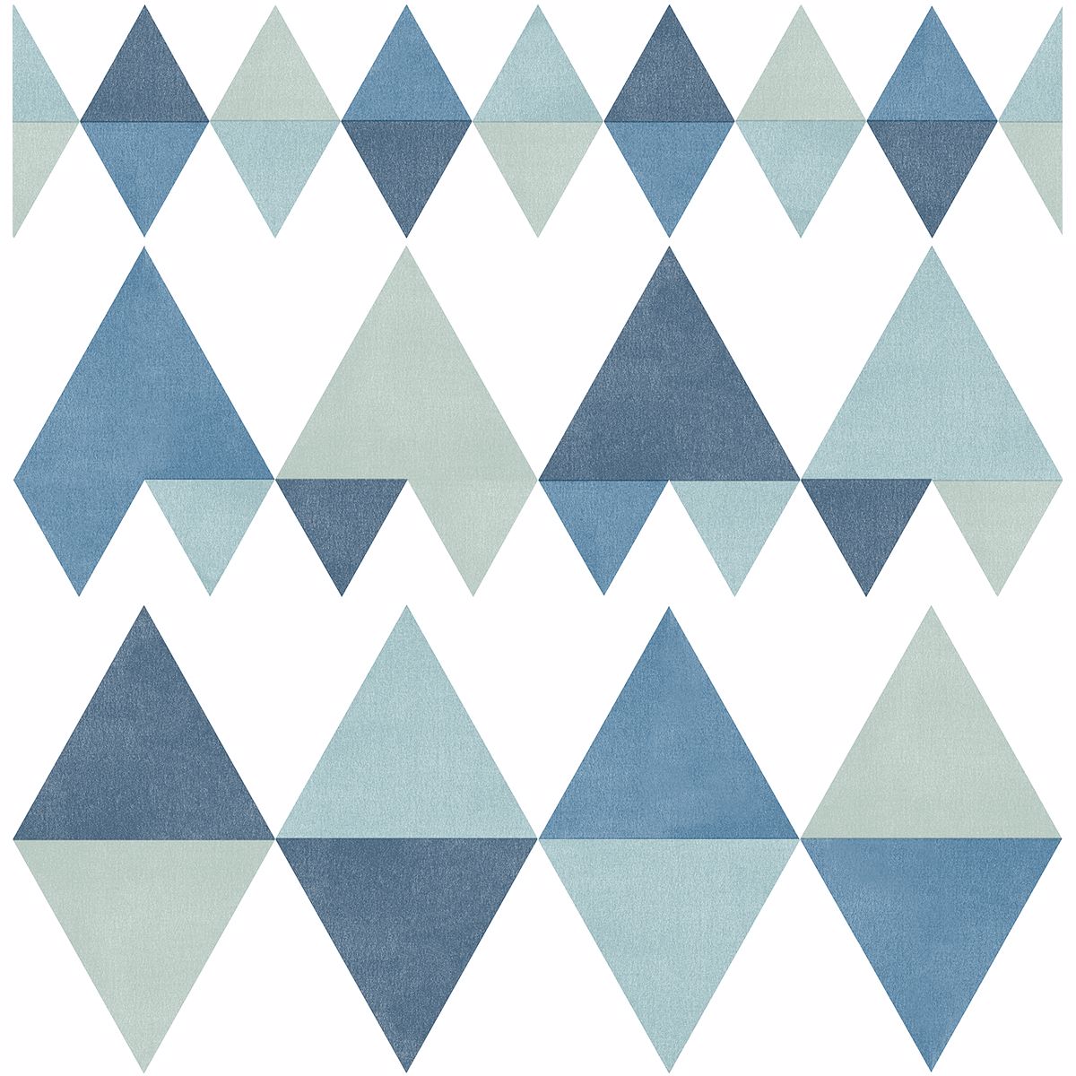 Trilogy Blue Geometric Wallpaper - Geometric Wallpaper
