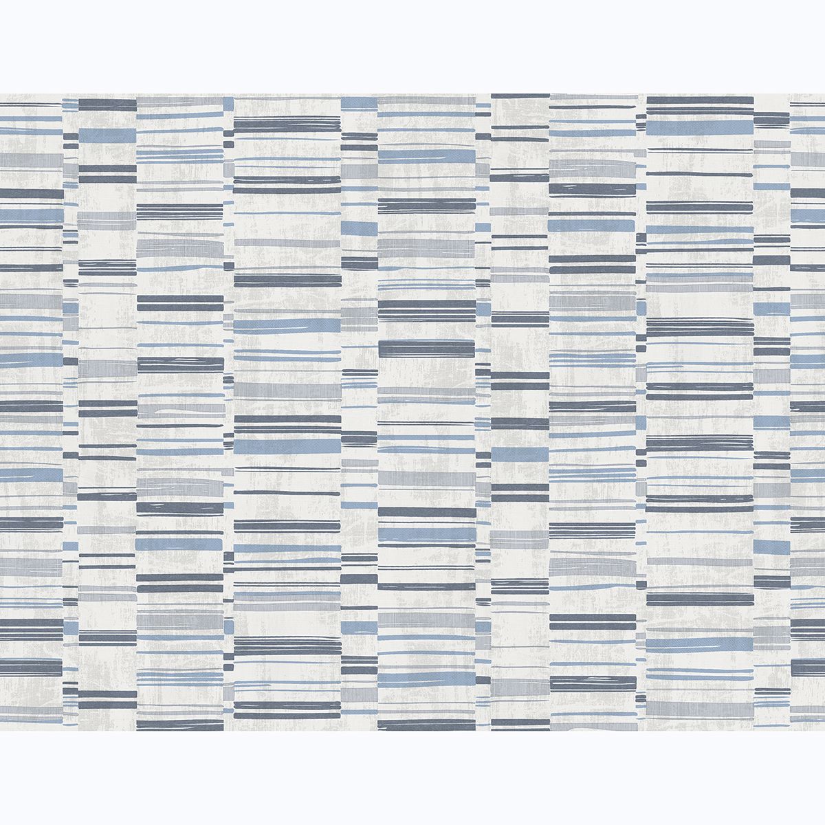 Fresnaye Blue Linen Stripe Wallpaper - Stripes Wallpaper