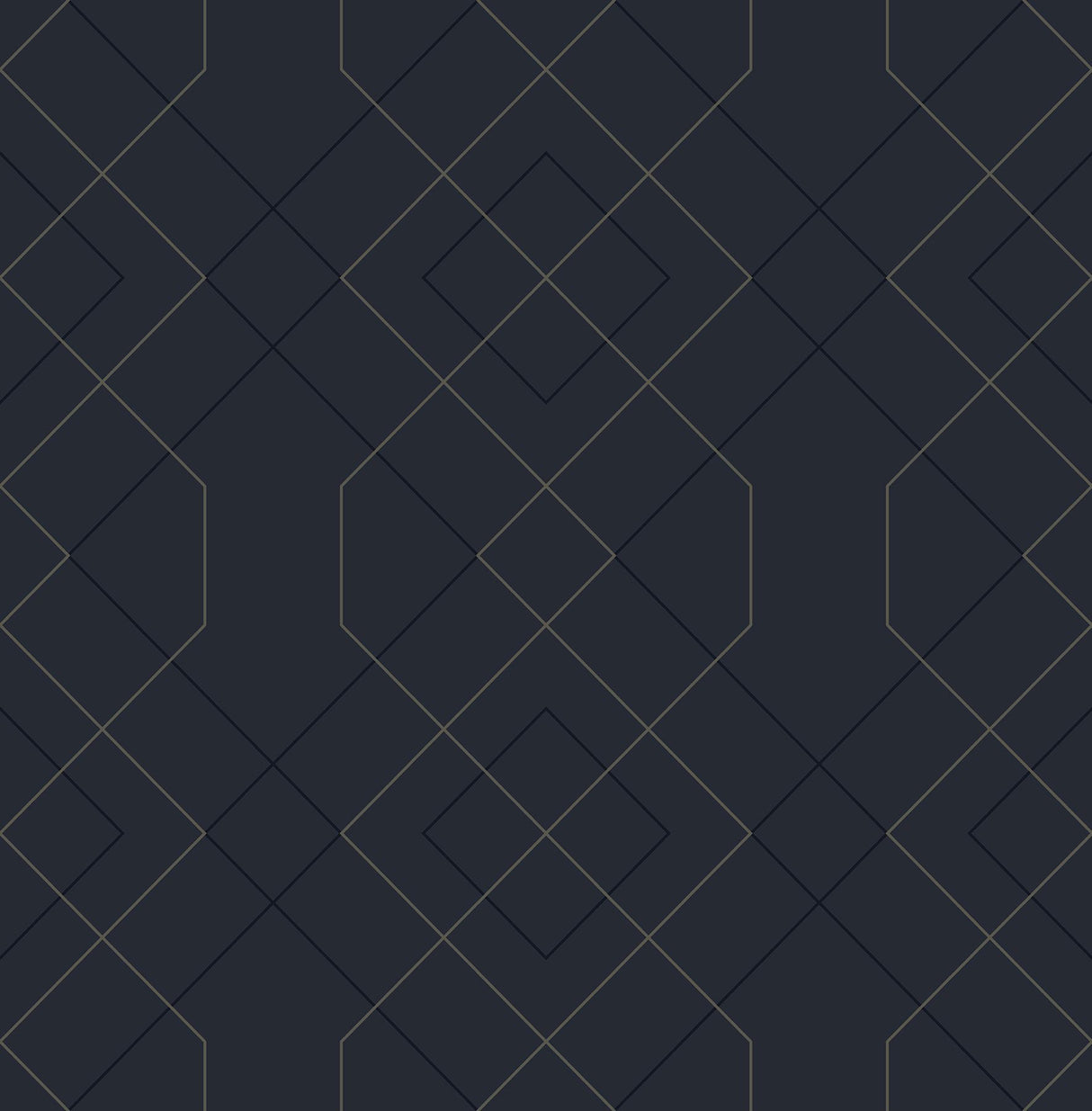 Ballard Indigo Geometric Wallpaper- Scott Living - Geometric Wallpaper