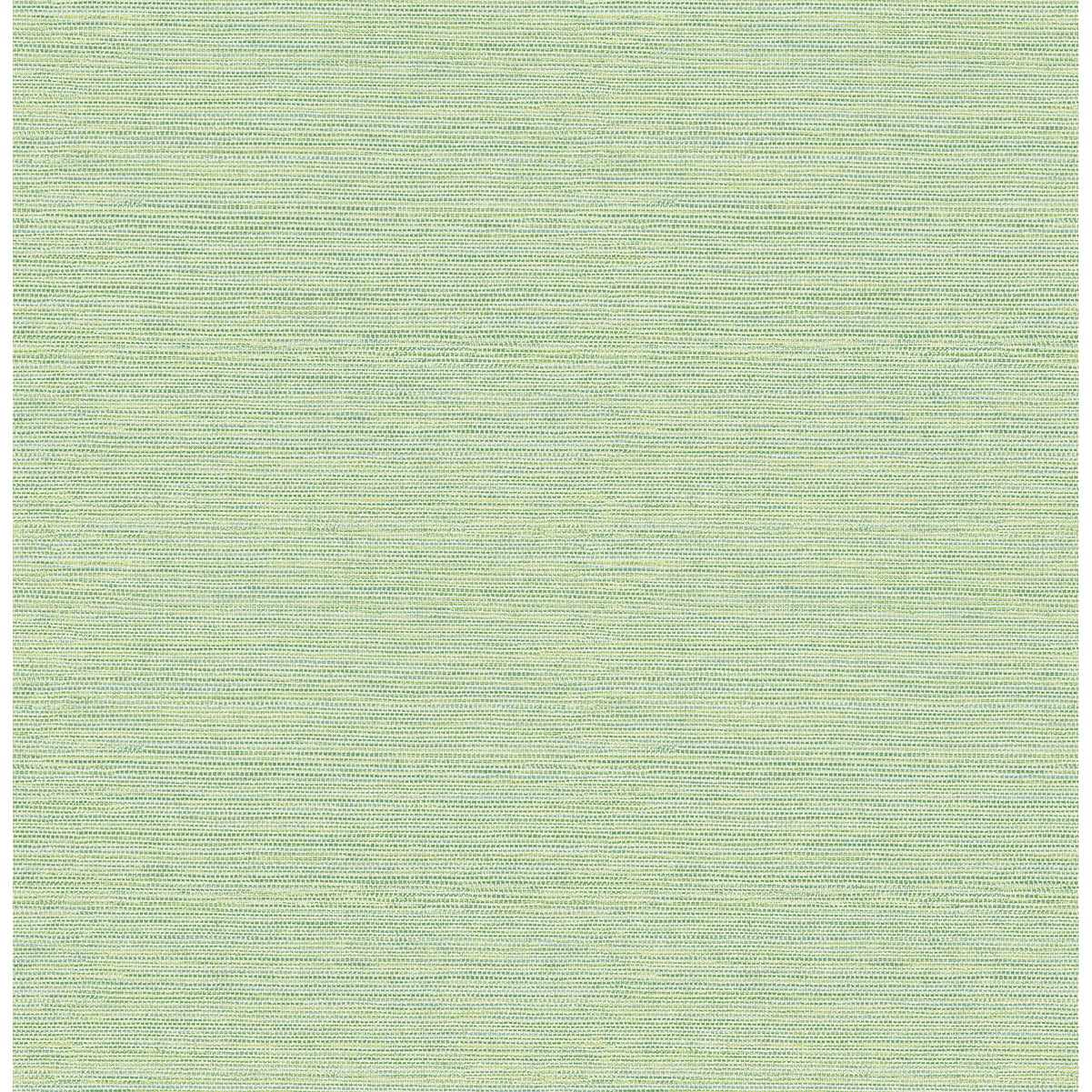 Agave Green Imitation Grasscloth Wallpaper - Grasscloth Wallpaper