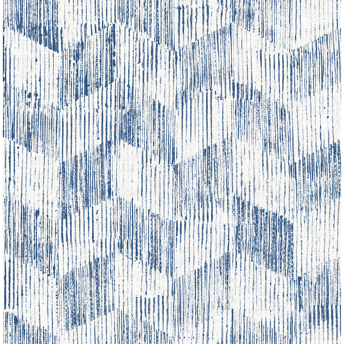 Demi Indigo Distressed Wallpaper - Distressed Wallpaper