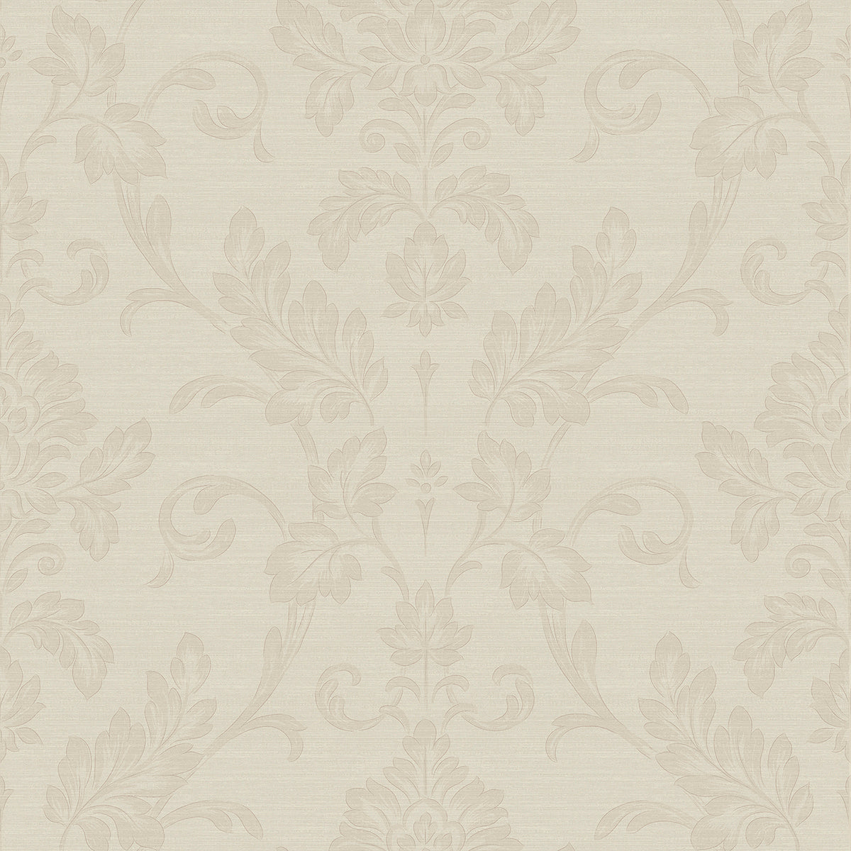 Antonella Rose Gold Scroll Wallpaper - Scroll Wallpaper