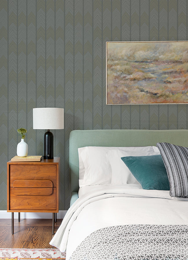 Nyle Chevron Stripes Wallpaper by Chevron Wallpapers