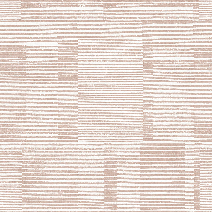 Callaway Pink Woven Stripes Wallpaper - Stripes Wallpaper