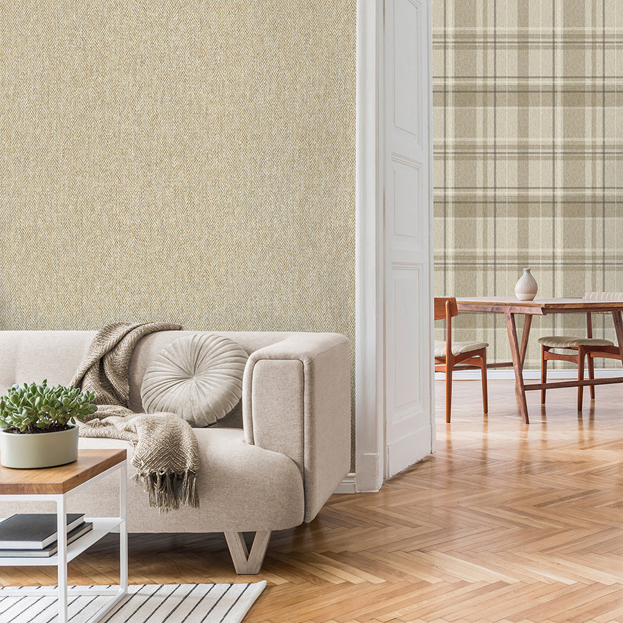 Theo Chevron Wallpaper - by Chevron Wallpapers