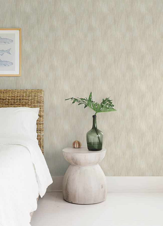 Largo Neutral Striated Wallpaper - Stripes Wallpaper