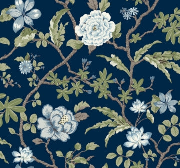 Courtyard Botanical NAVY