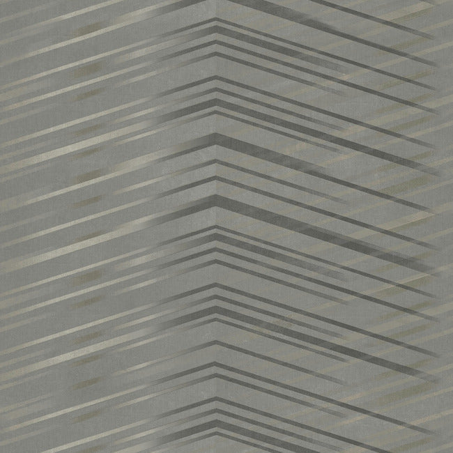 Glistening Chevron CHARCOAL