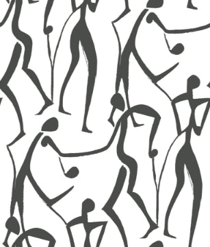Joyful Dancers CARBON BLACK