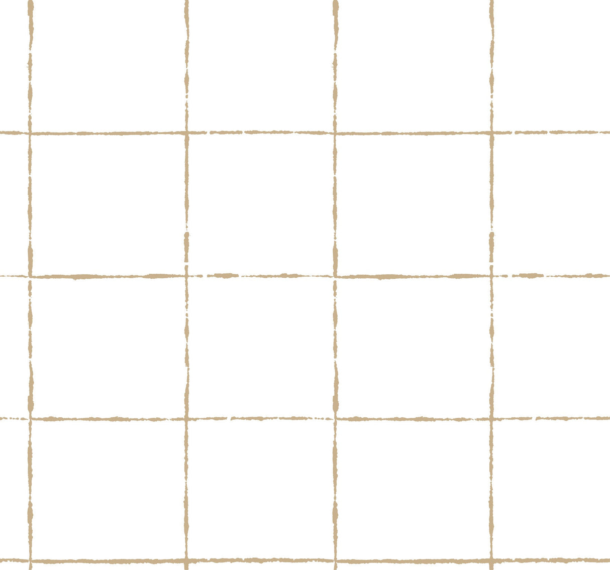 La Vitre Plaid Wallpaper- Gold - Plaid Wallpaper