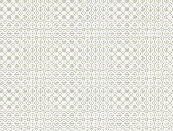 Priti Floral Grid GREY