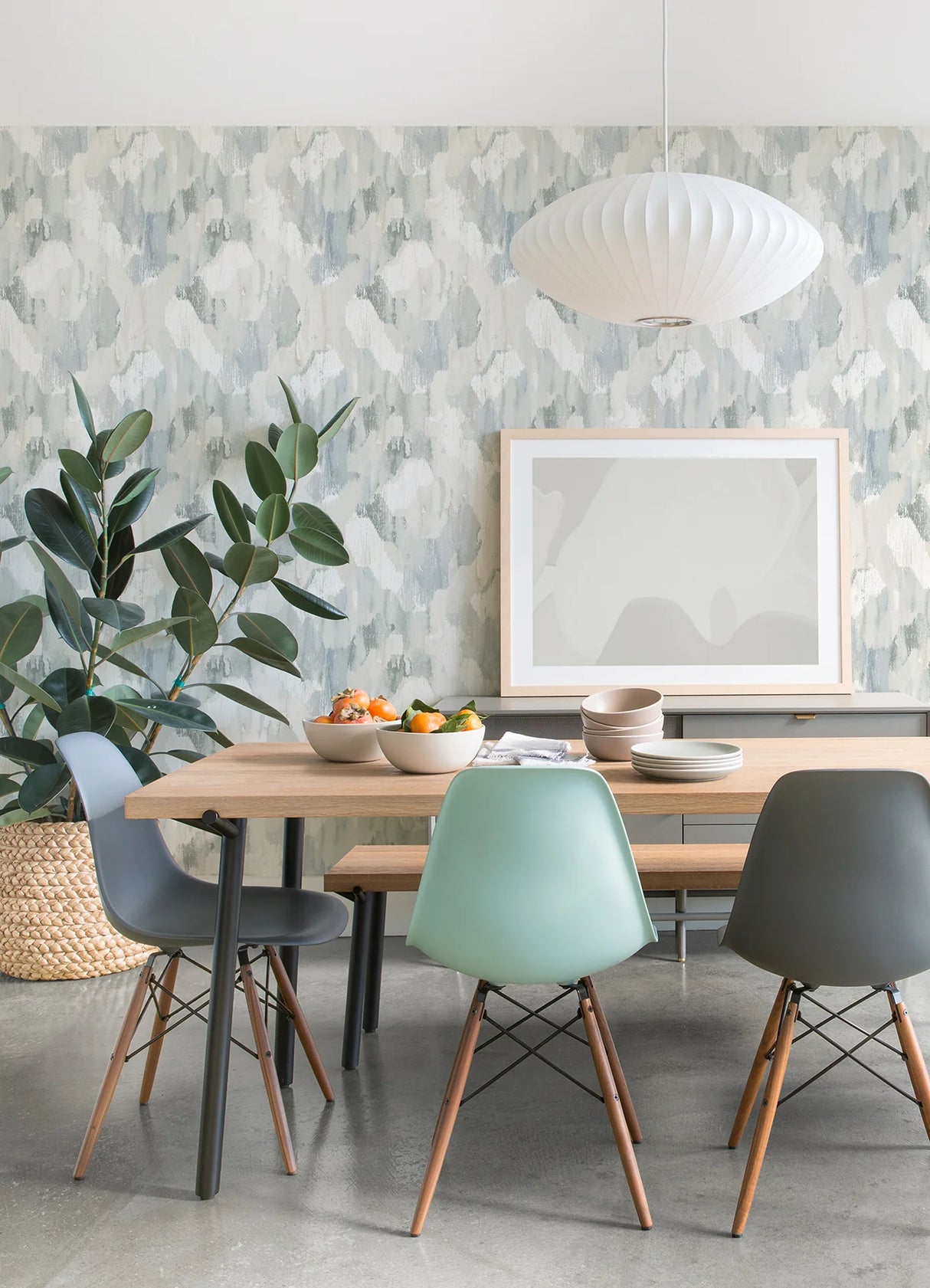 Mahi Blush Abstract Wallpaper by Artistic Abstracts