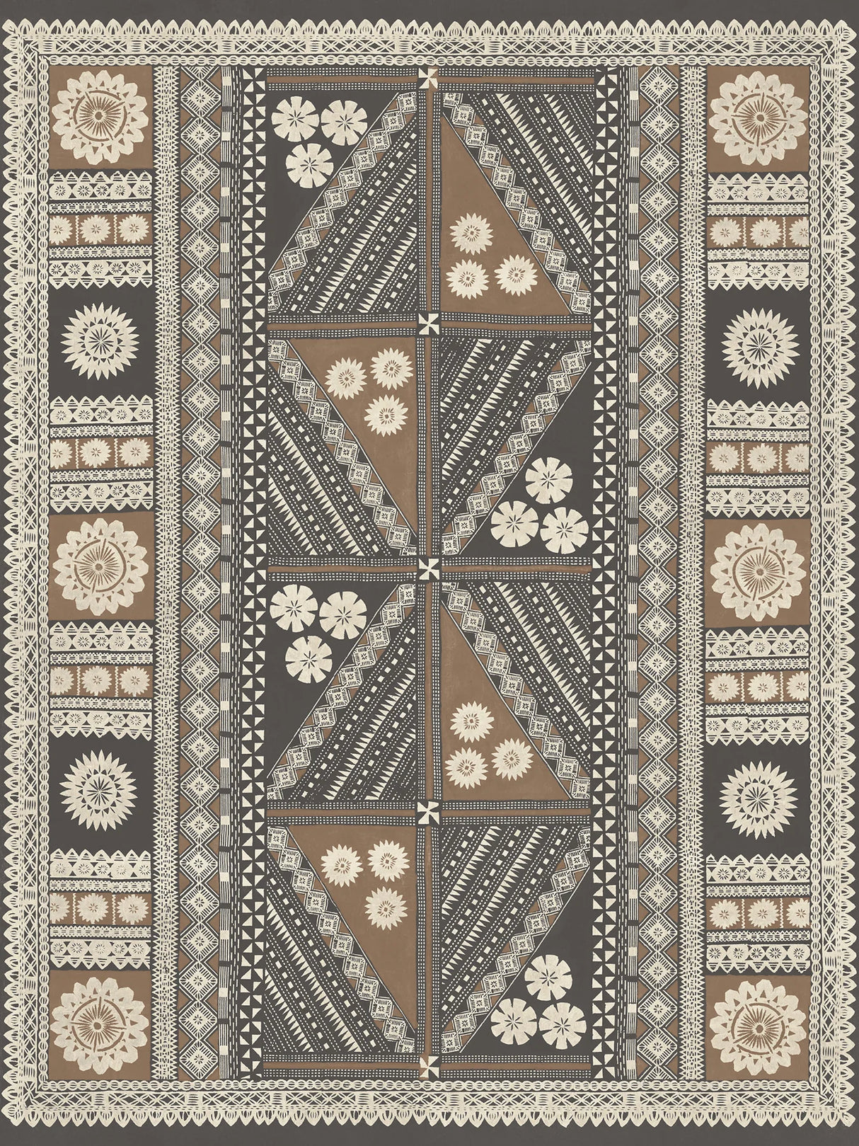 Tapa Mural by Antonina Vella Wallpaper