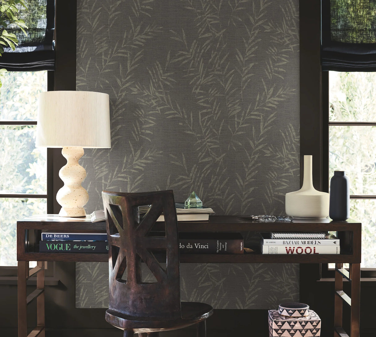 Allerton Bamboo by Antonina Vella Wallpaper