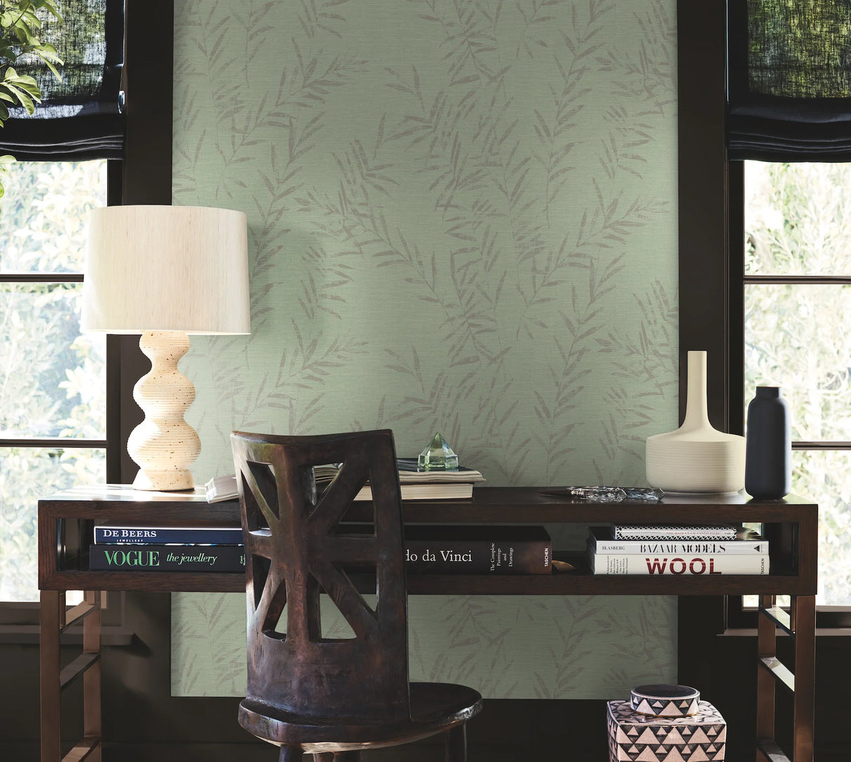 Allerton Bamboo by Antonina Vella Wallpaper