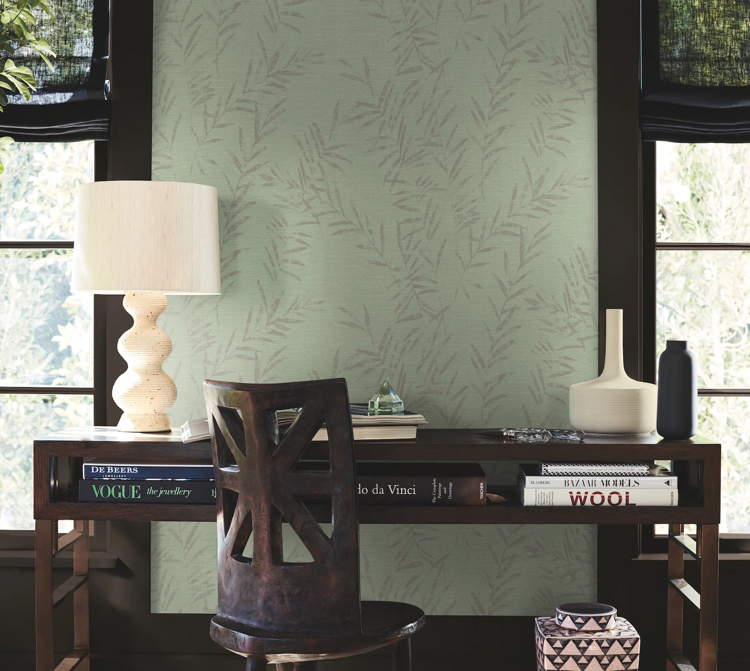 Allerton Bamboo by Antonina Vella Wallpaper
