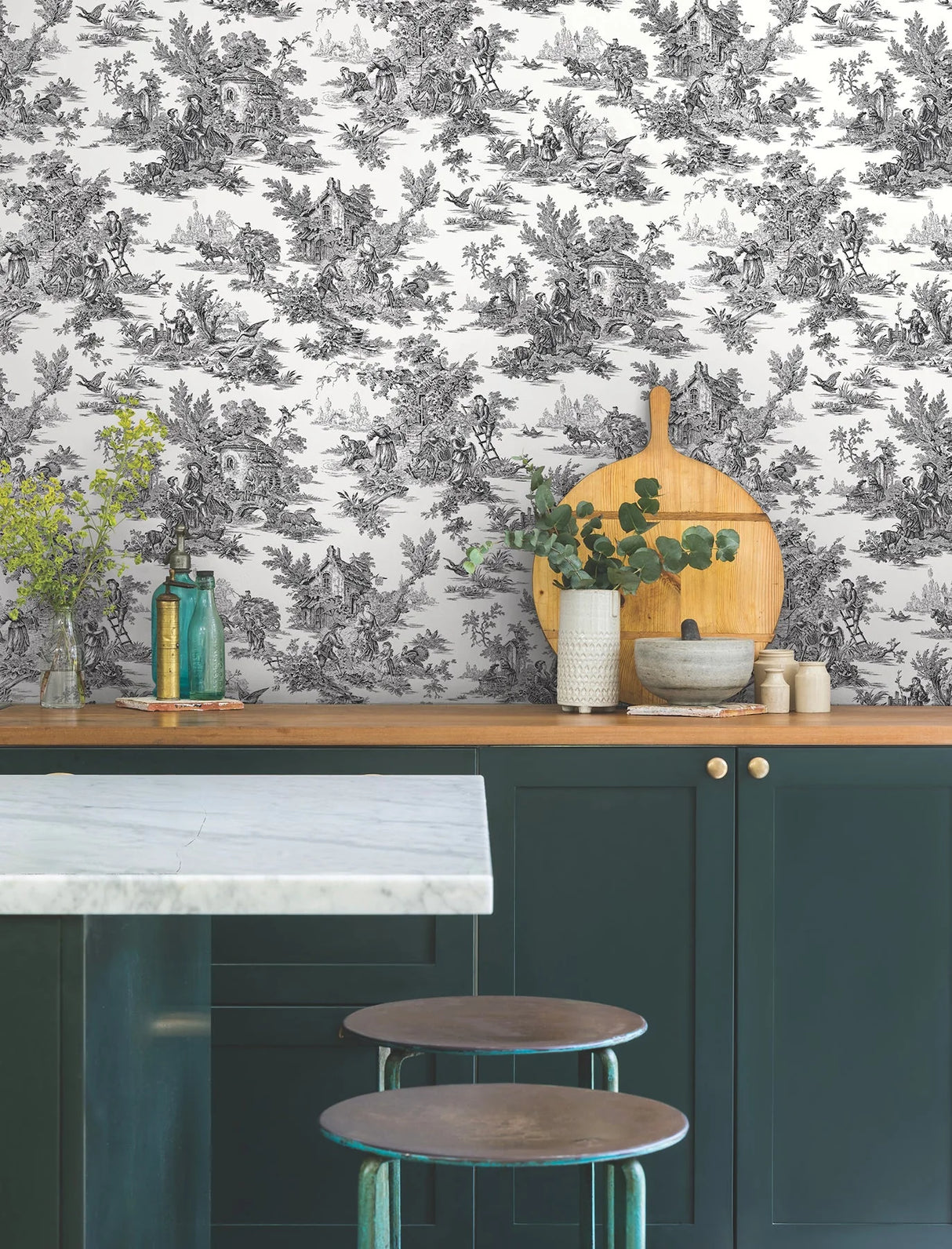Campagne Toile Wallpaper by Toiles Resource Library