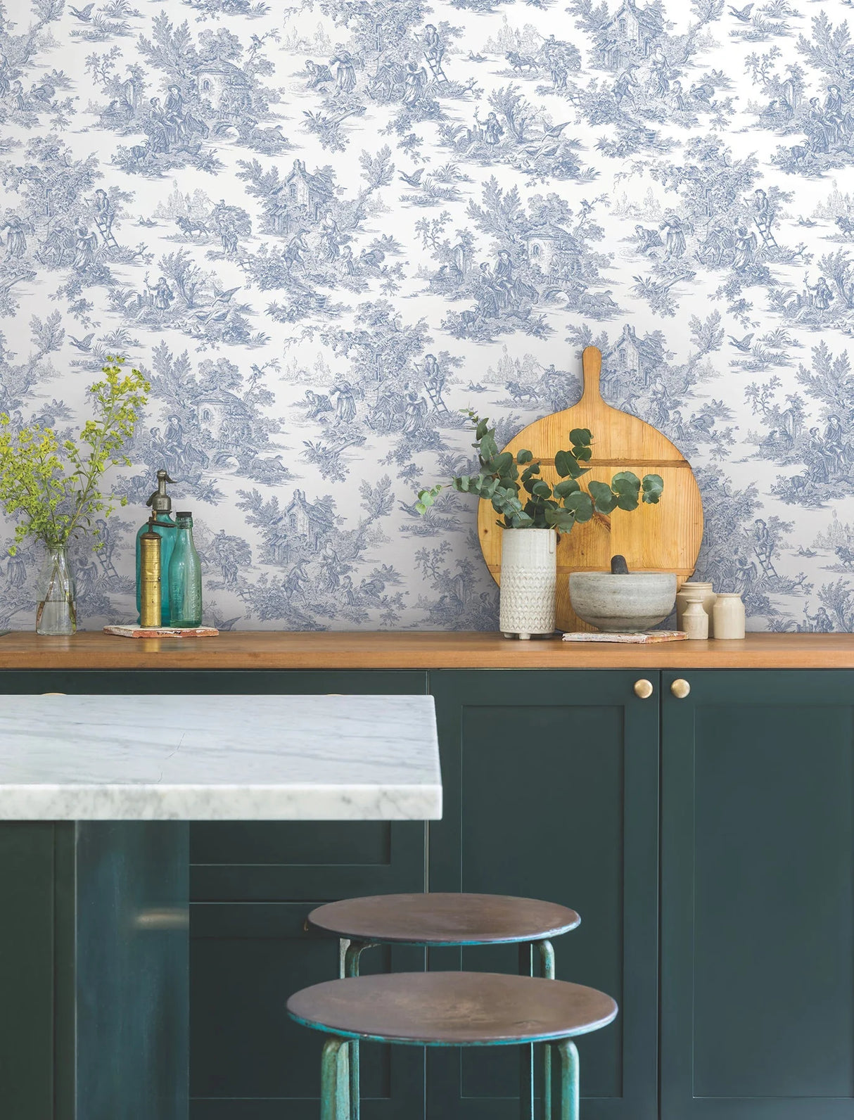 Campagne Toile Wallpaper by Toiles Resource Library