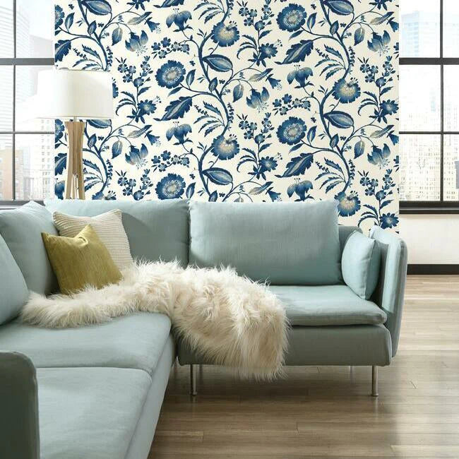 Watercolor Jacobean Wallpaper by Open Sheet