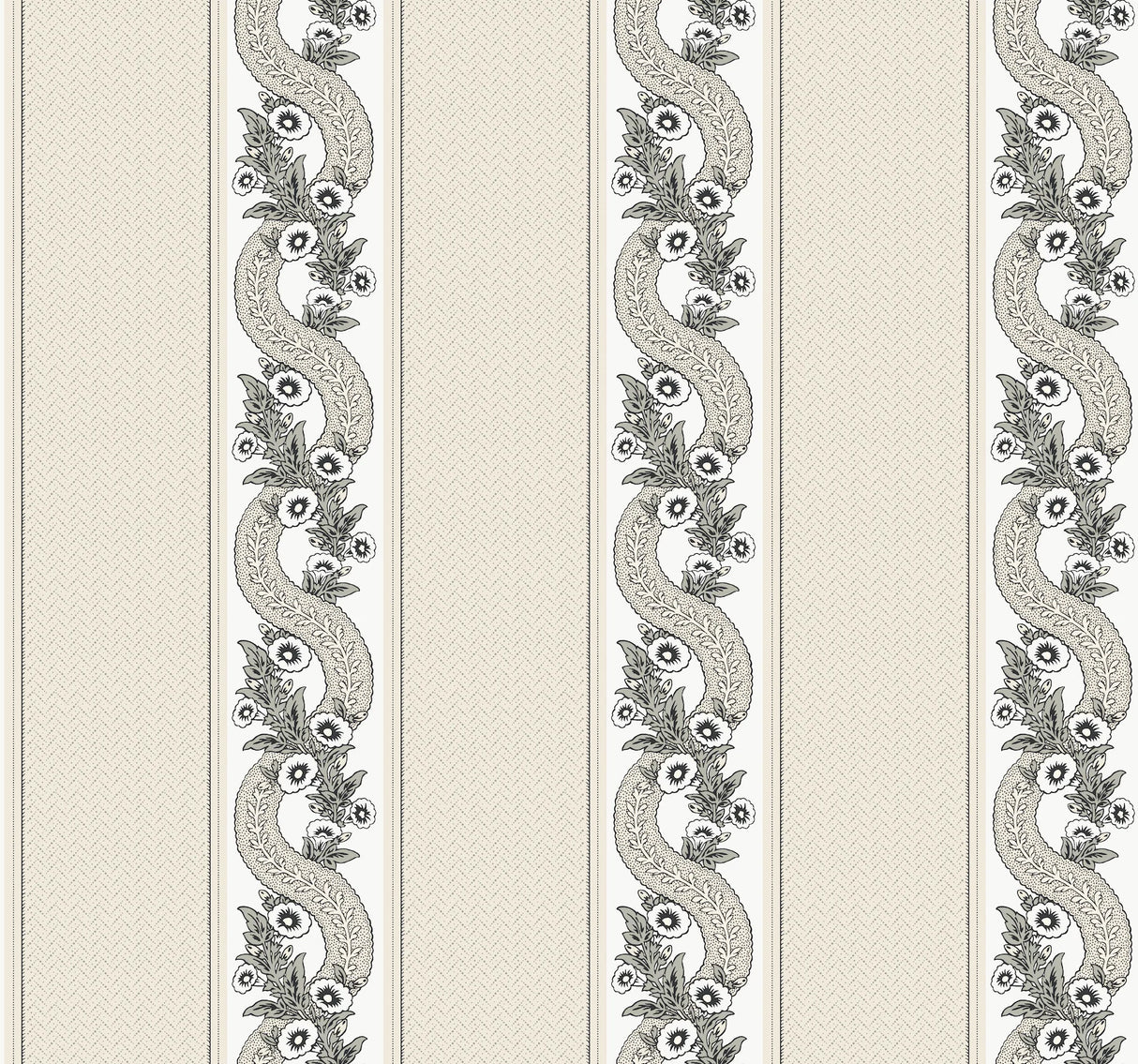 Abbey's Garland Wallpaper by Ronald Redding Wallpaper