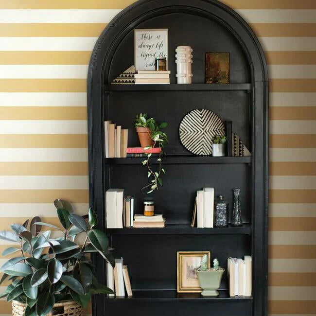 Awning Stripe Wallpaper by Magnolia Home Vol. 1