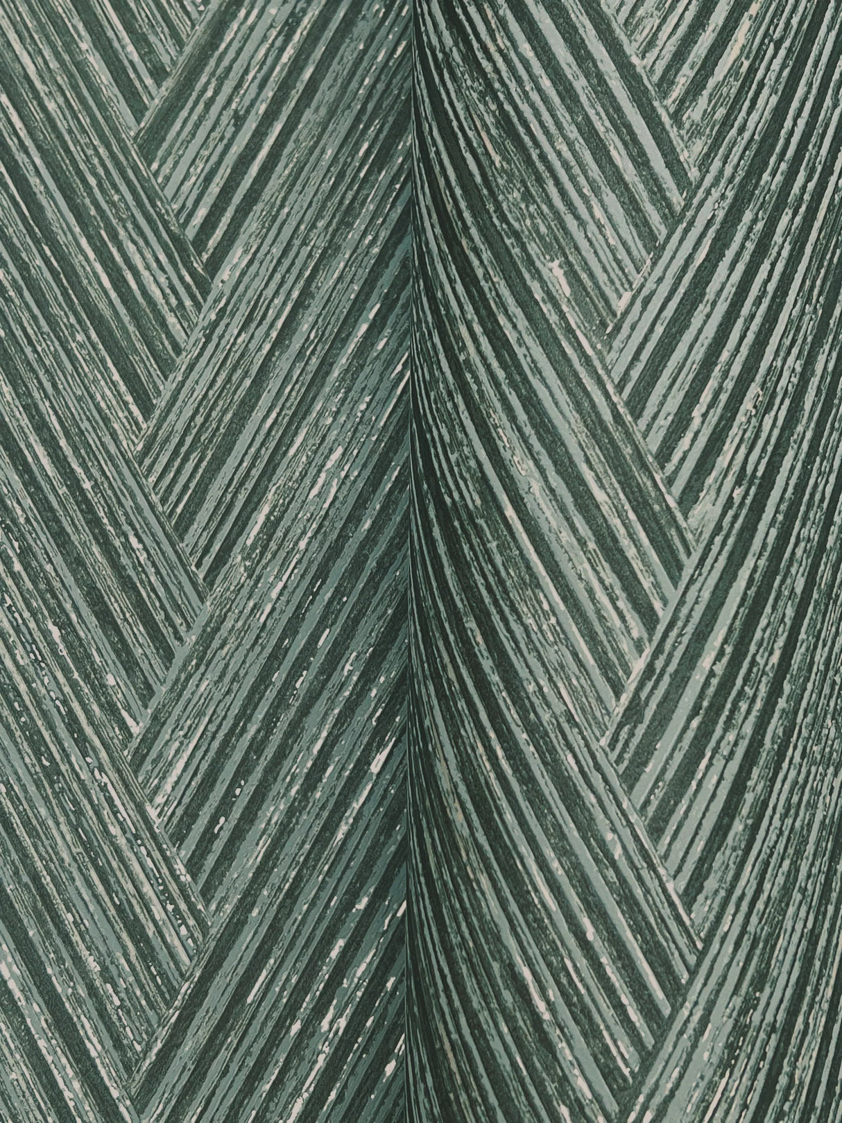 Thatched Chevron Wallpaper by Fomations