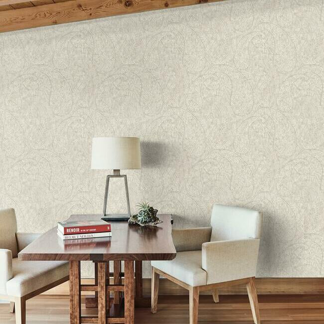 Kashmir Dreams Paisley Wallpaper by Antonina Vella Wallpaper