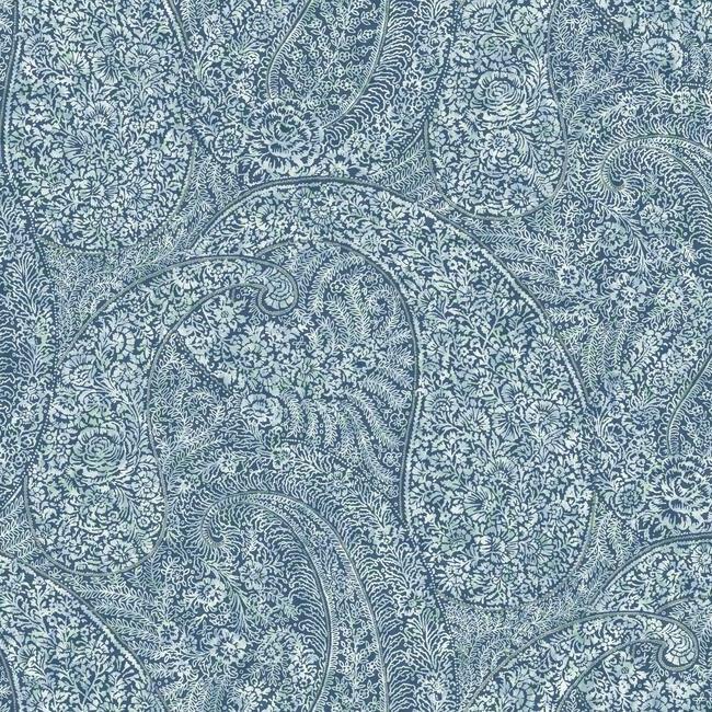 Kashmir Dreams Paisley Wallpaper by Antonina Vella Wallpaper
