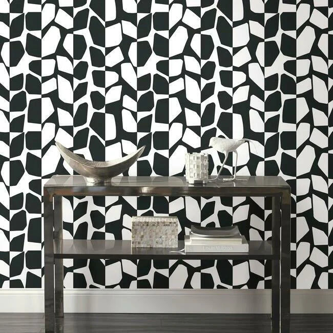 Primitive Vines Wallpaper by Black & White Resource Library