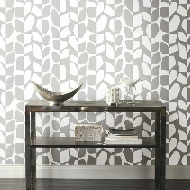 Primitive Vines Wallpaper by Black & White Resource Library