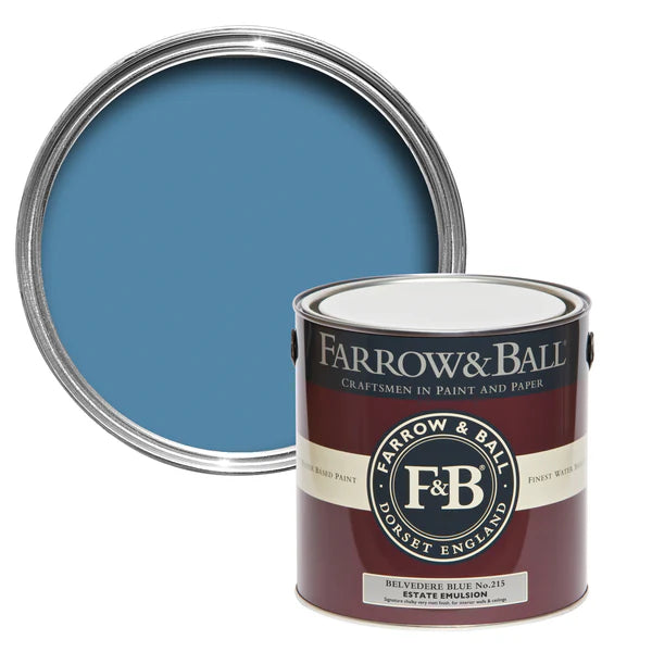 Belvedere Blue No. 215 - Farrow & Ball Paint