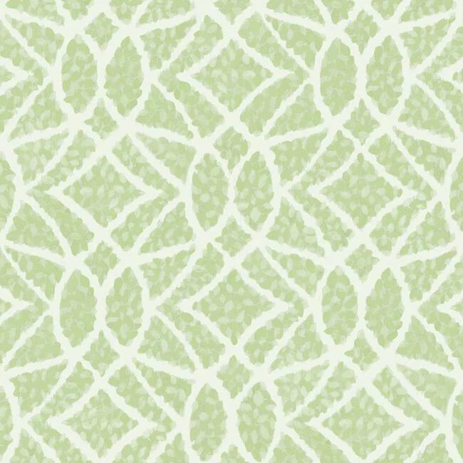 Boxwood Garden Wallpaper by Grandmillennial Wallpaper