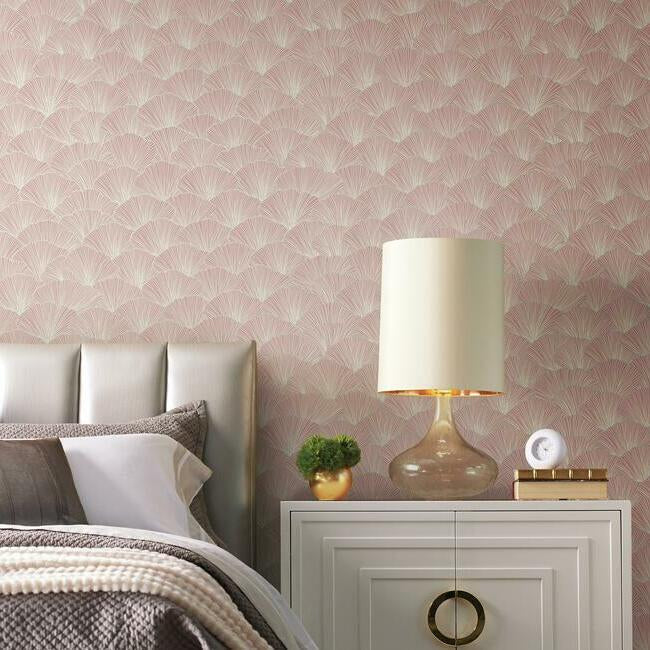 Luminous Ginkgo Wallpaper by Candice Olson Wallcoverings