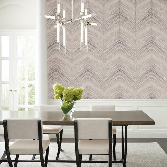 Onyx Strata Wallpaper by Candice Olson Wallcoverings