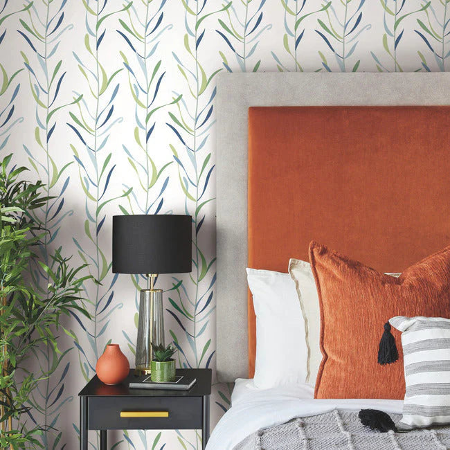 Chloe Vine Wallpaper by Greenhouse Wallpaper