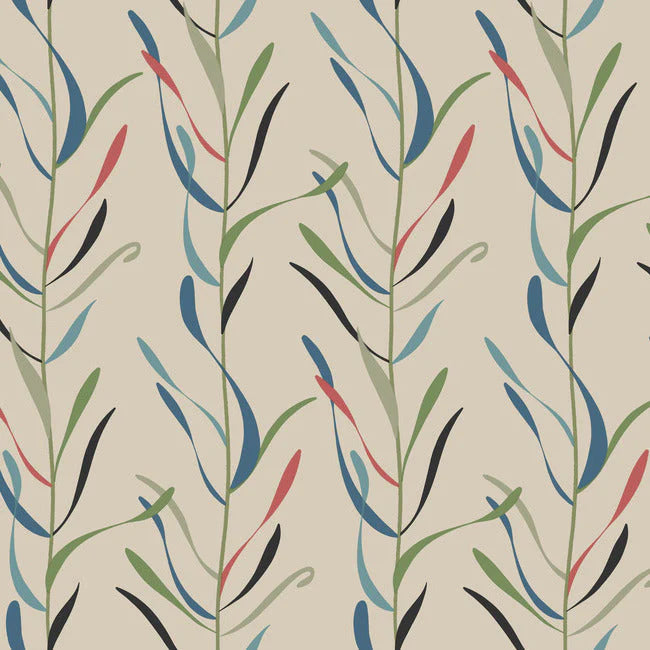 Chloe Vine Wallpaper by Greenhouse Wallpaper