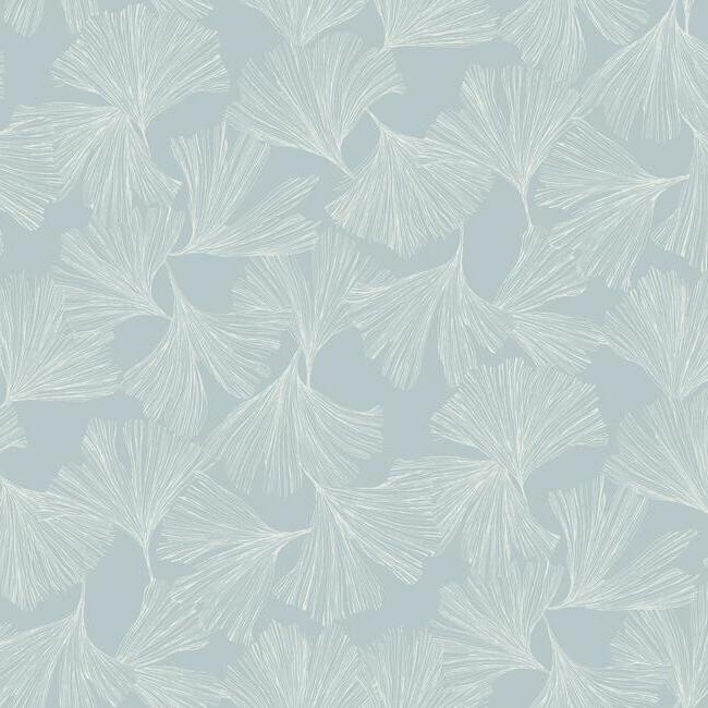 Ginkgo Toss Wallpaper by Antonina Vella Wallpaper