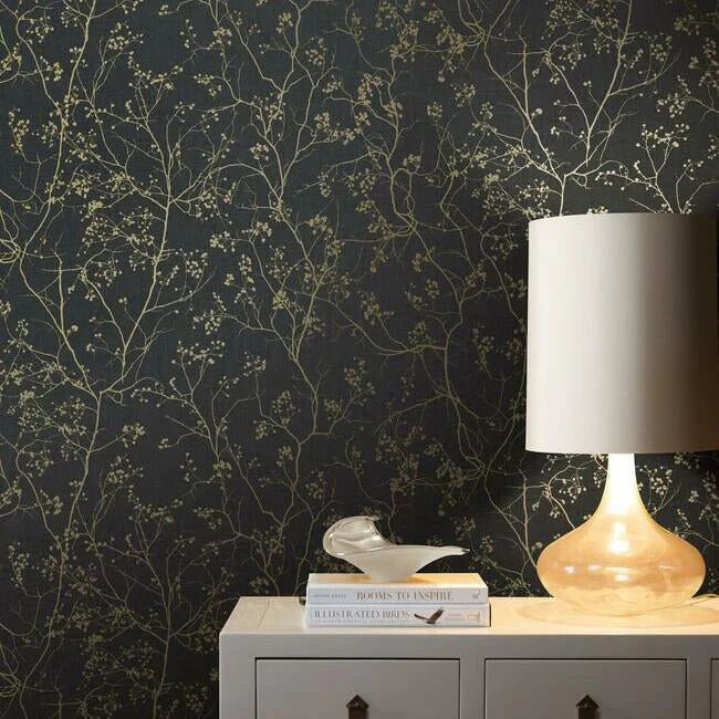 Luminous Branches Wallpaper by Antonina Vella Wallpaper