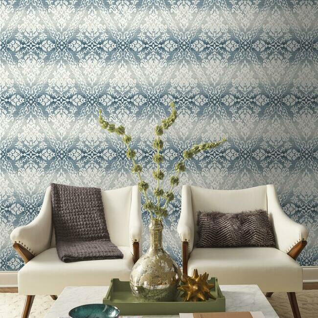 Tudor Diamond Damask Wallpaper by Damask Resource Library