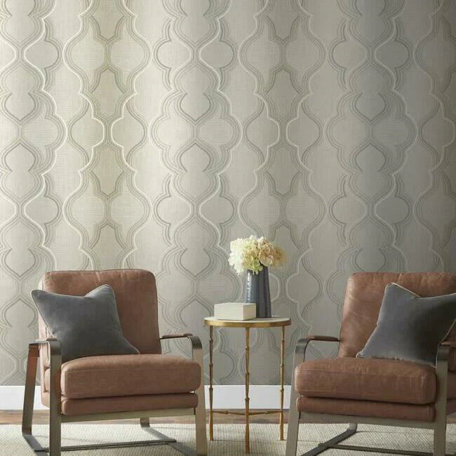 Modern Ombre Damask Wallpaper by Damask Resource Library
