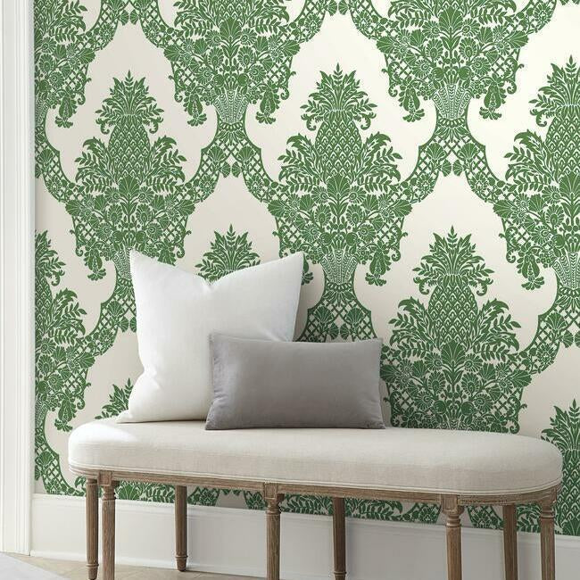 Pineapple Wallpaper by Damask Resource Library