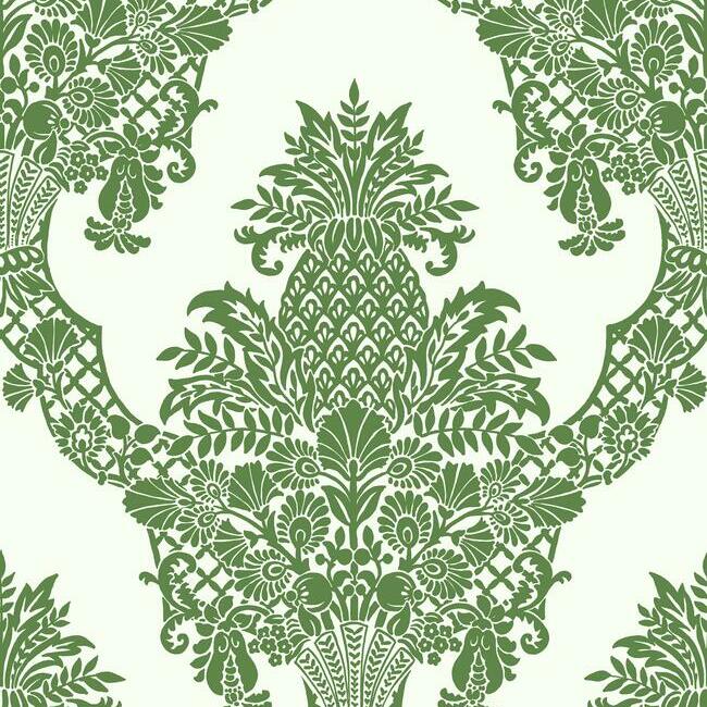 Pineapple Wallpaper by Damask Resource Library