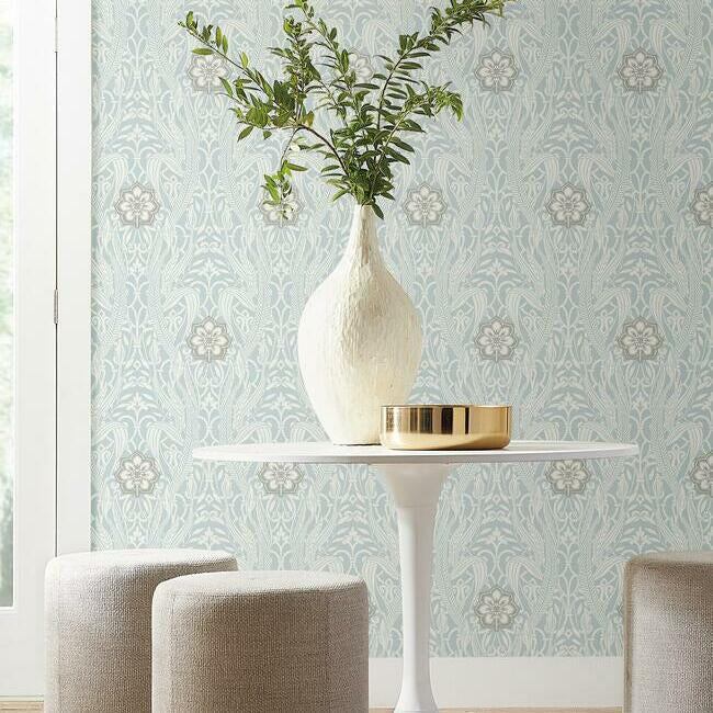 Gatsby Damask Wallpaper by Damask Resource Library